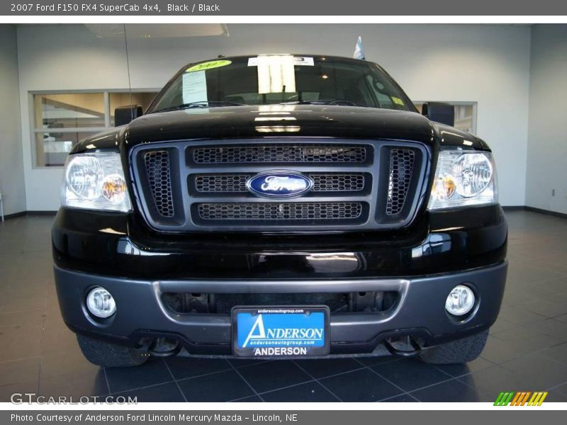 Black / Black 2007 Ford F150 FX4 SuperCab 4x4