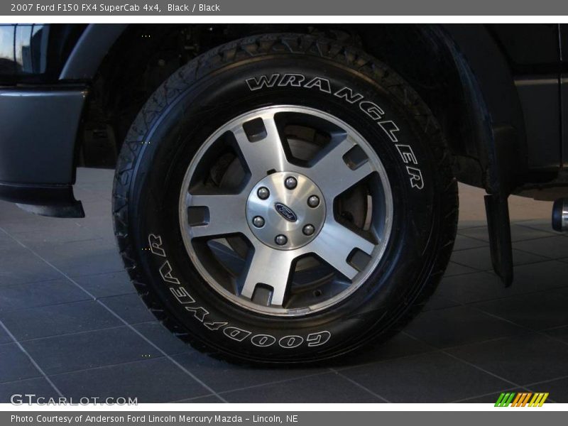 Black / Black 2007 Ford F150 FX4 SuperCab 4x4