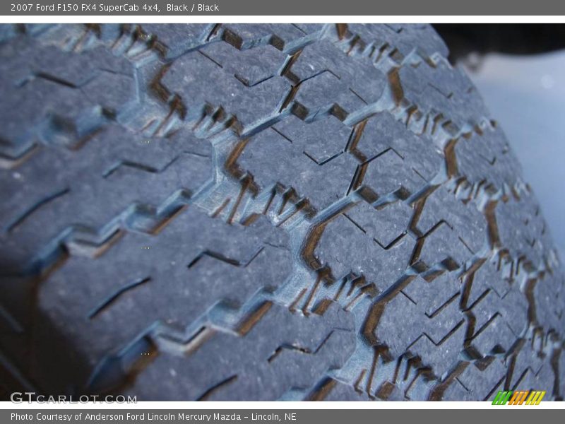 Black / Black 2007 Ford F150 FX4 SuperCab 4x4