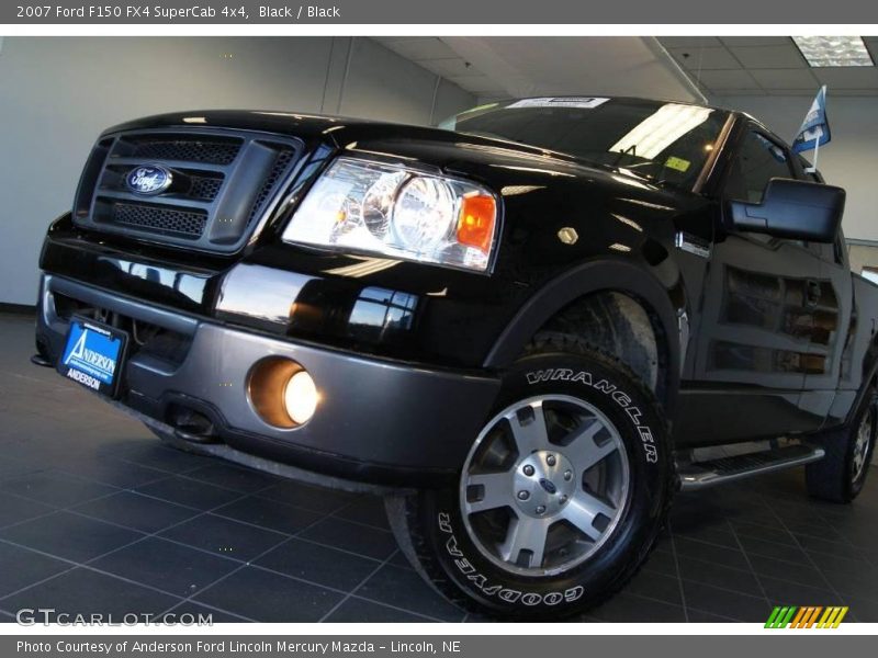 Black / Black 2007 Ford F150 FX4 SuperCab 4x4