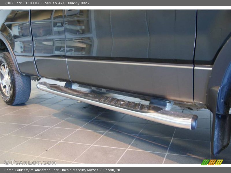 Black / Black 2007 Ford F150 FX4 SuperCab 4x4