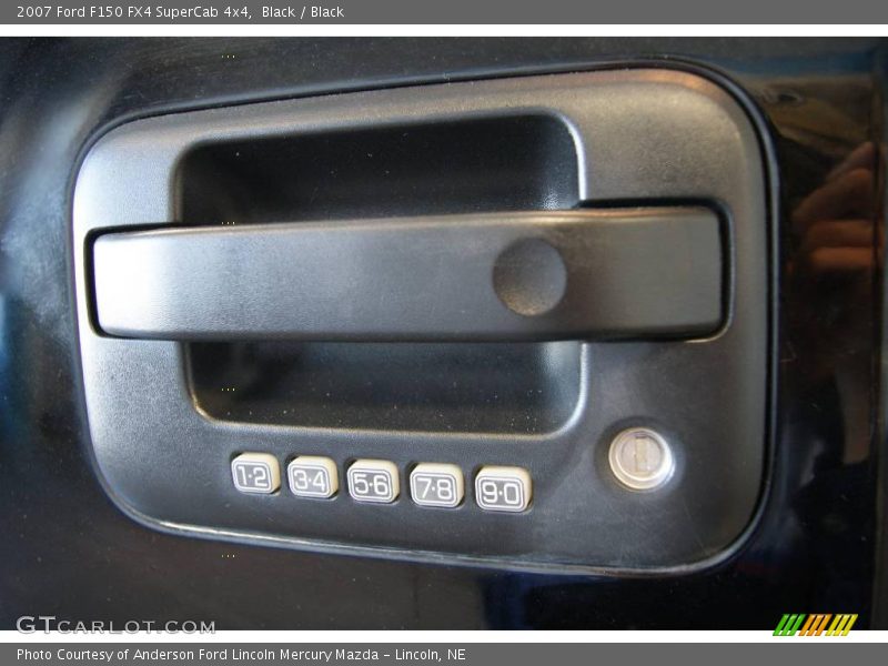 Black / Black 2007 Ford F150 FX4 SuperCab 4x4