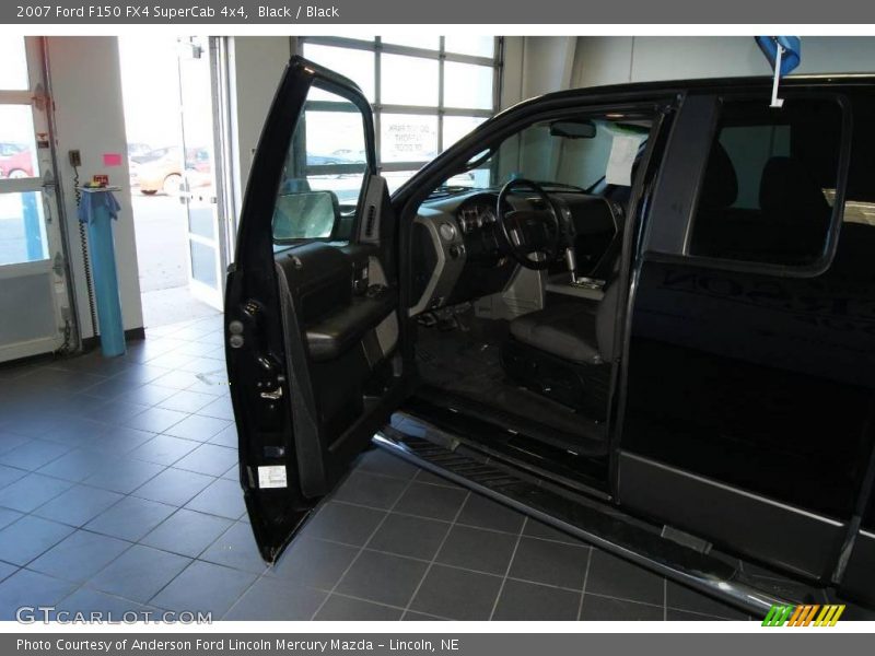 Black / Black 2007 Ford F150 FX4 SuperCab 4x4