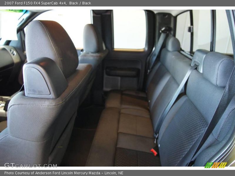 Black / Black 2007 Ford F150 FX4 SuperCab 4x4