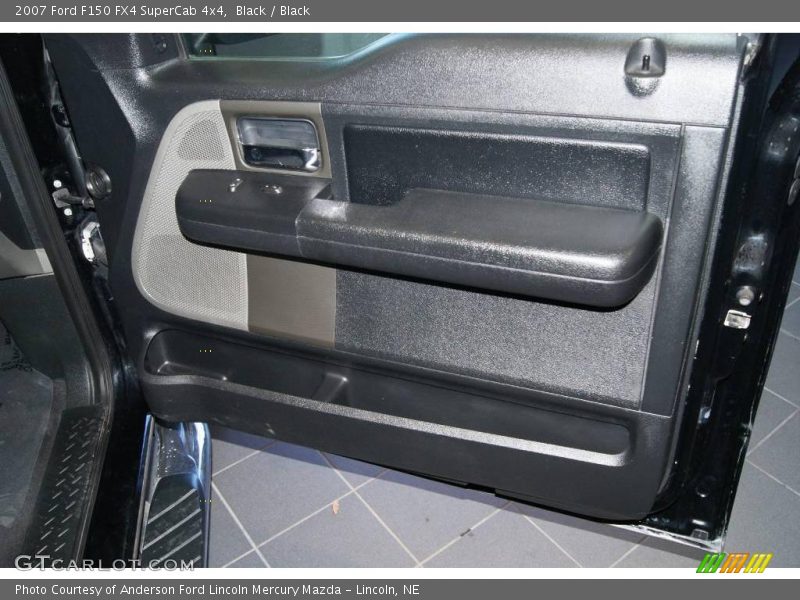 Black / Black 2007 Ford F150 FX4 SuperCab 4x4