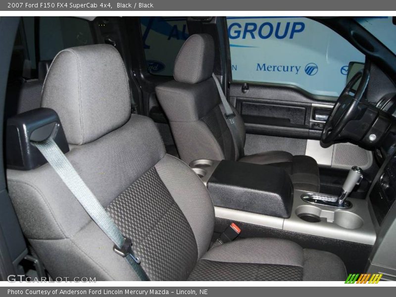 Black / Black 2007 Ford F150 FX4 SuperCab 4x4