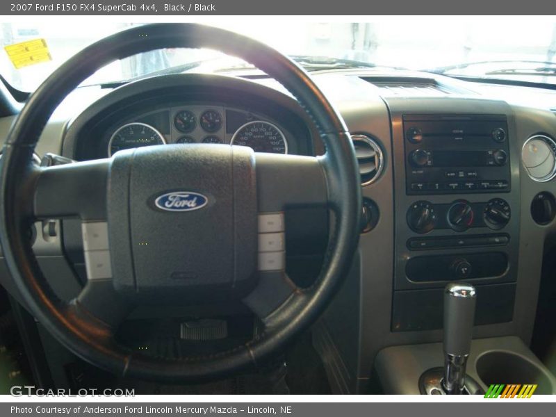 Black / Black 2007 Ford F150 FX4 SuperCab 4x4