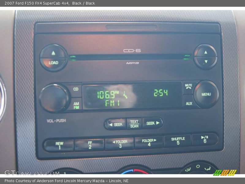 Black / Black 2007 Ford F150 FX4 SuperCab 4x4