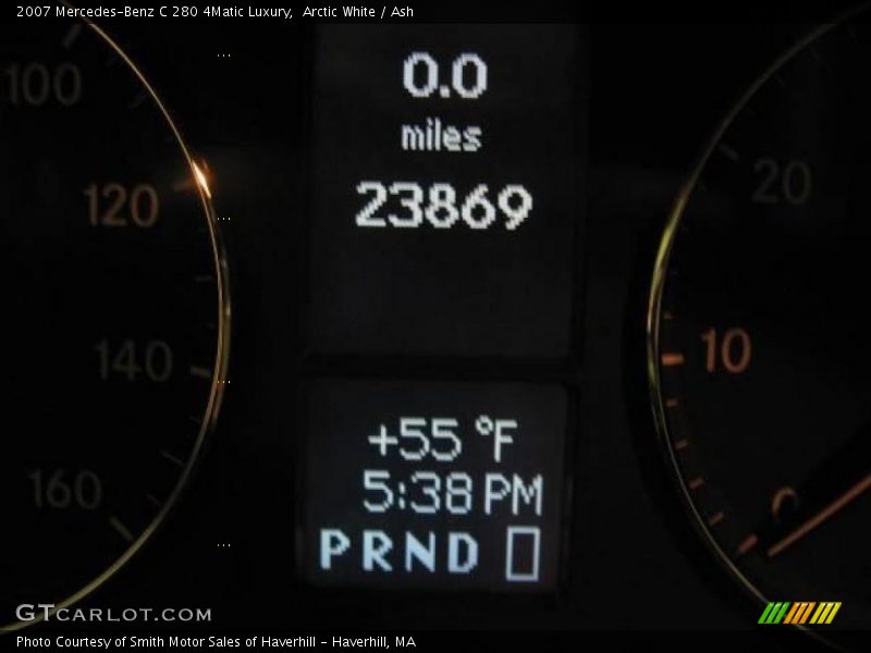 Arctic White / Ash 2007 Mercedes-Benz C 280 4Matic Luxury