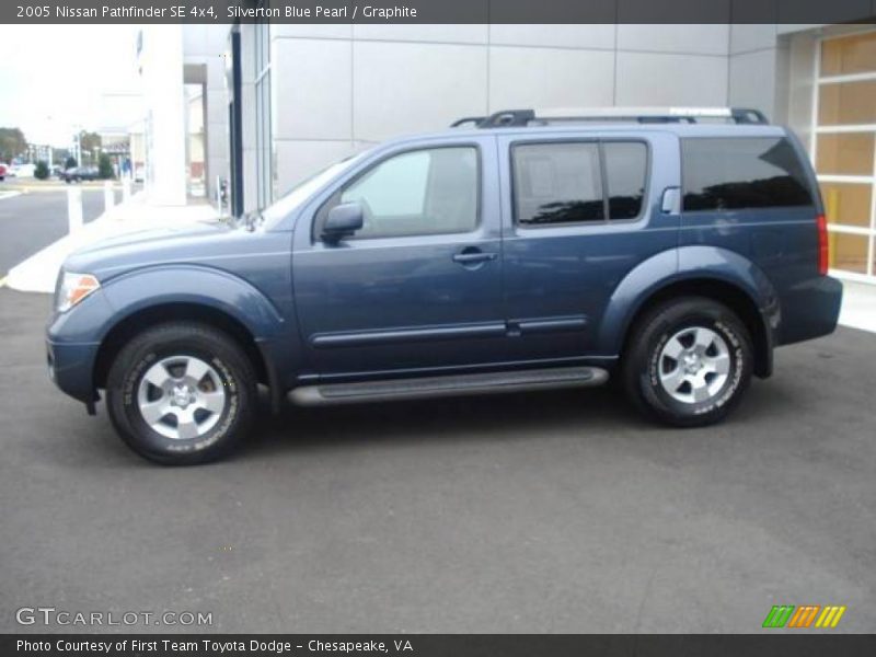 Silverton Blue Pearl / Graphite 2005 Nissan Pathfinder SE 4x4