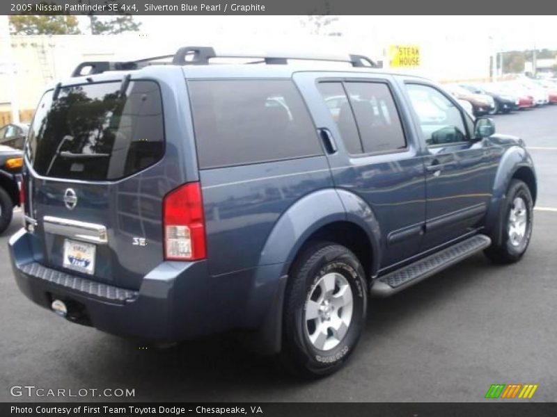 Silverton Blue Pearl / Graphite 2005 Nissan Pathfinder SE 4x4