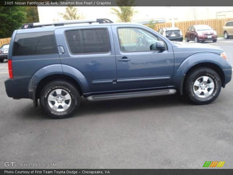 Silverton Blue Pearl / Graphite 2005 Nissan Pathfinder SE 4x4