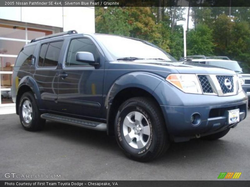 Silverton Blue Pearl / Graphite 2005 Nissan Pathfinder SE 4x4