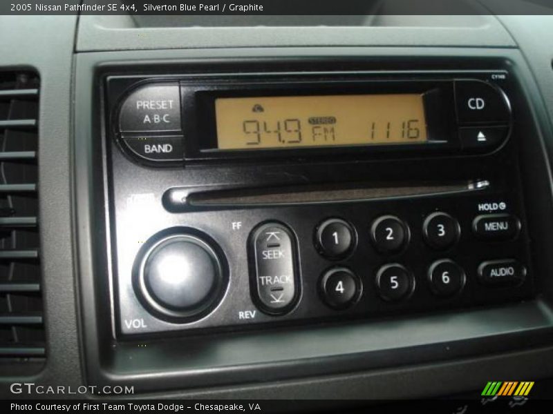 Silverton Blue Pearl / Graphite 2005 Nissan Pathfinder SE 4x4