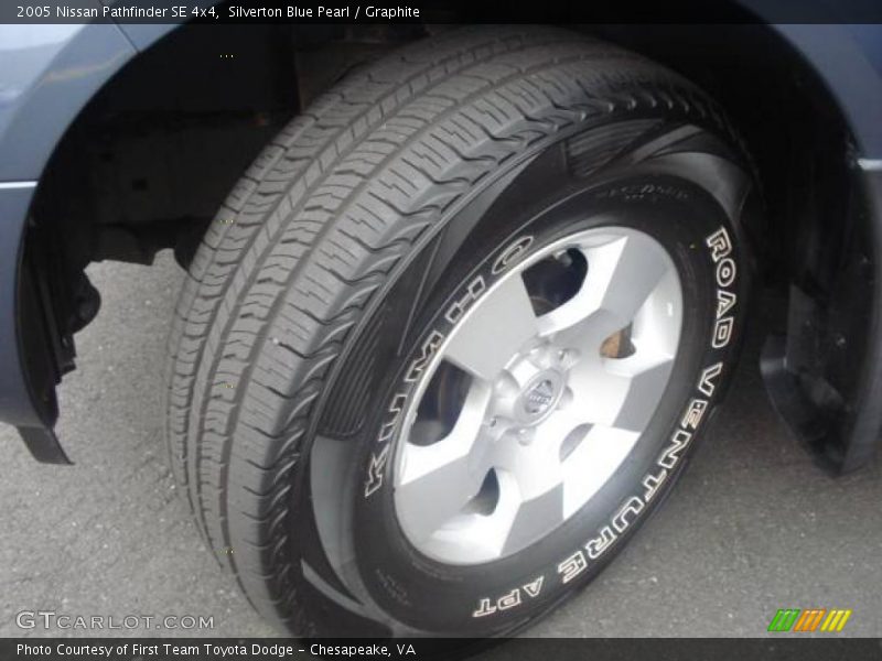 Silverton Blue Pearl / Graphite 2005 Nissan Pathfinder SE 4x4