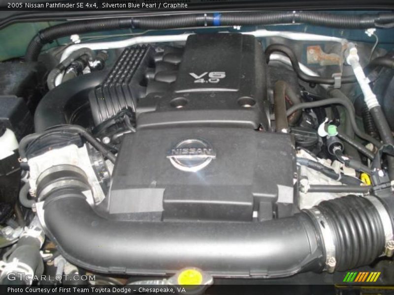 Silverton Blue Pearl / Graphite 2005 Nissan Pathfinder SE 4x4