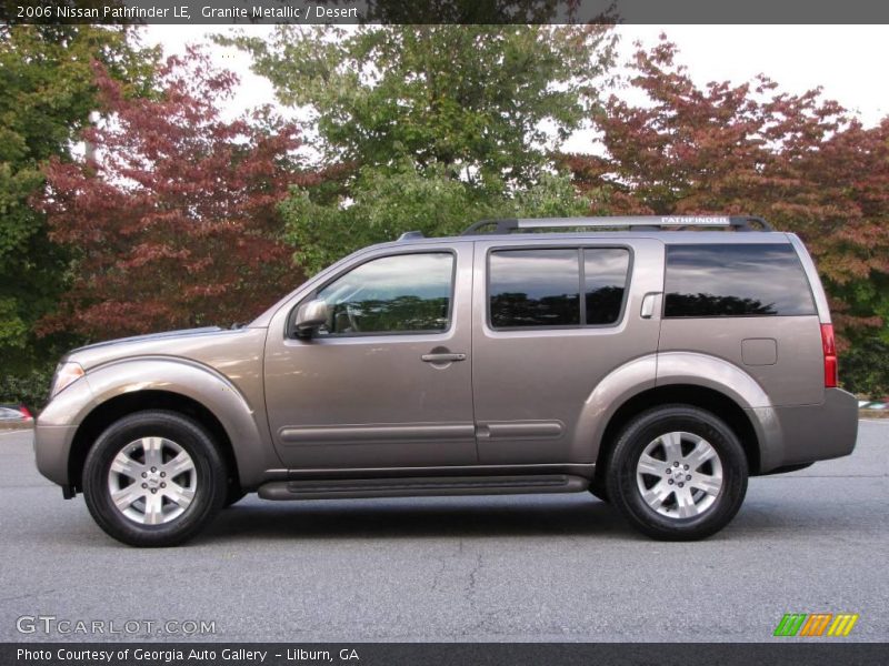 Granite Metallic / Desert 2006 Nissan Pathfinder LE