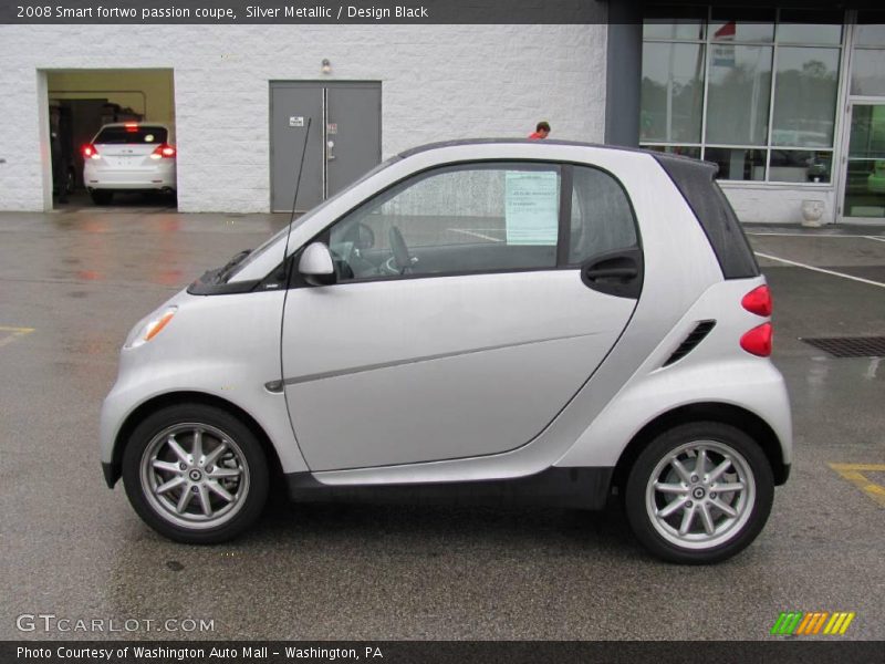 Silver Metallic / Design Black 2008 Smart fortwo passion coupe