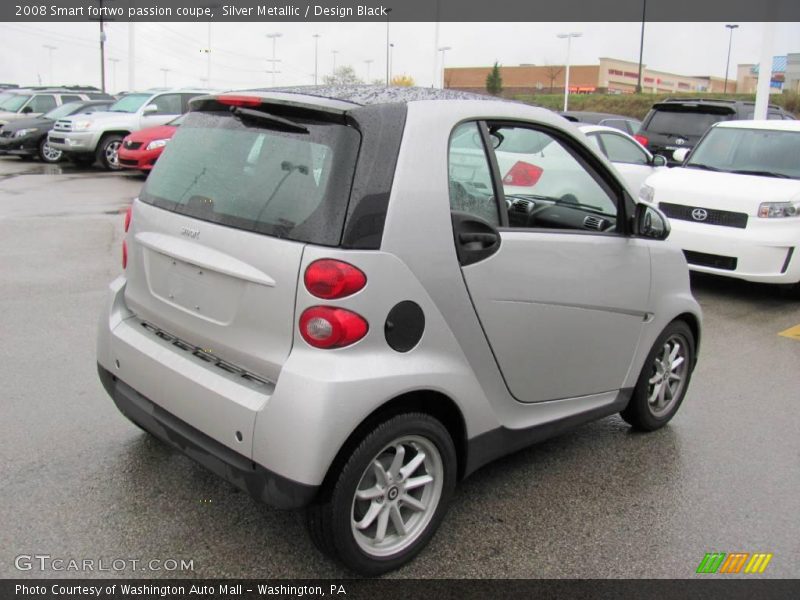 Silver Metallic / Design Black 2008 Smart fortwo passion coupe