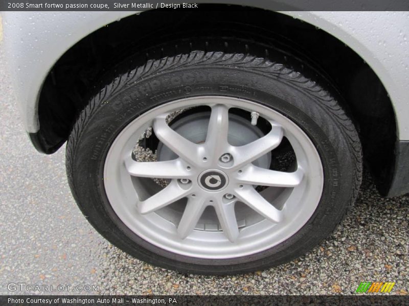 Silver Metallic / Design Black 2008 Smart fortwo passion coupe