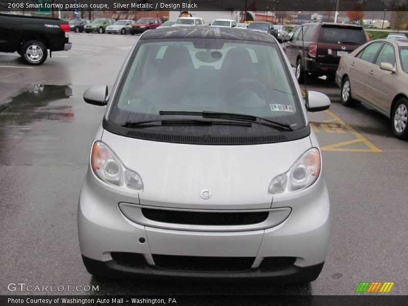 Silver Metallic / Design Black 2008 Smart fortwo passion coupe