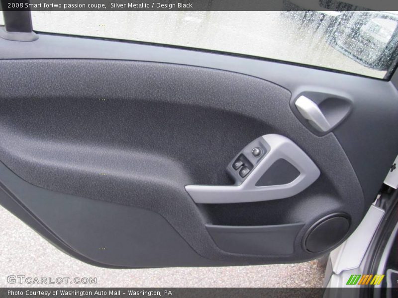 Silver Metallic / Design Black 2008 Smart fortwo passion coupe
