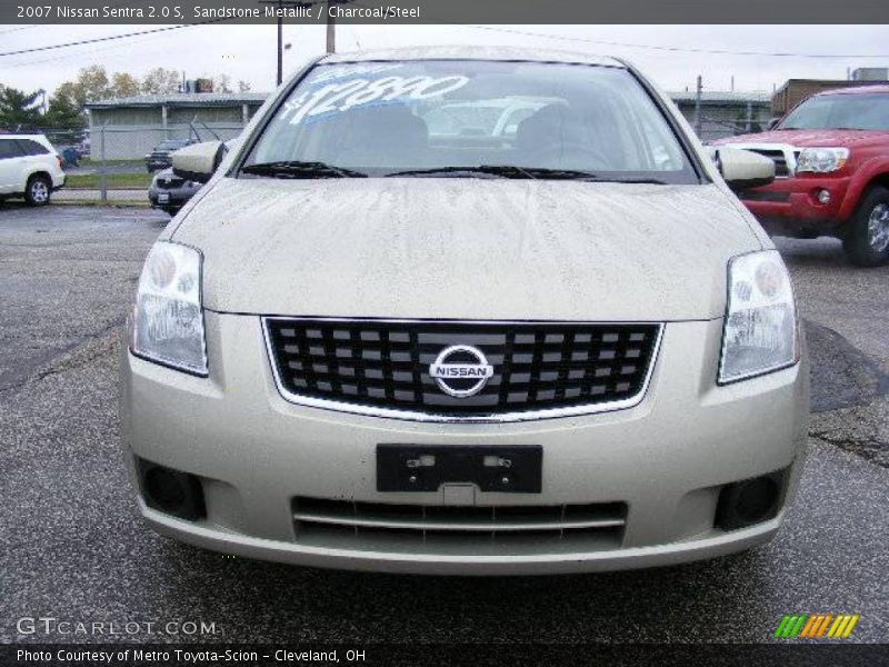 Sandstone Metallic / Charcoal/Steel 2007 Nissan Sentra 2.0 S