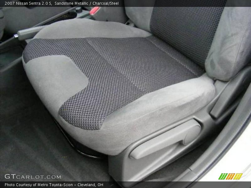 Sandstone Metallic / Charcoal/Steel 2007 Nissan Sentra 2.0 S