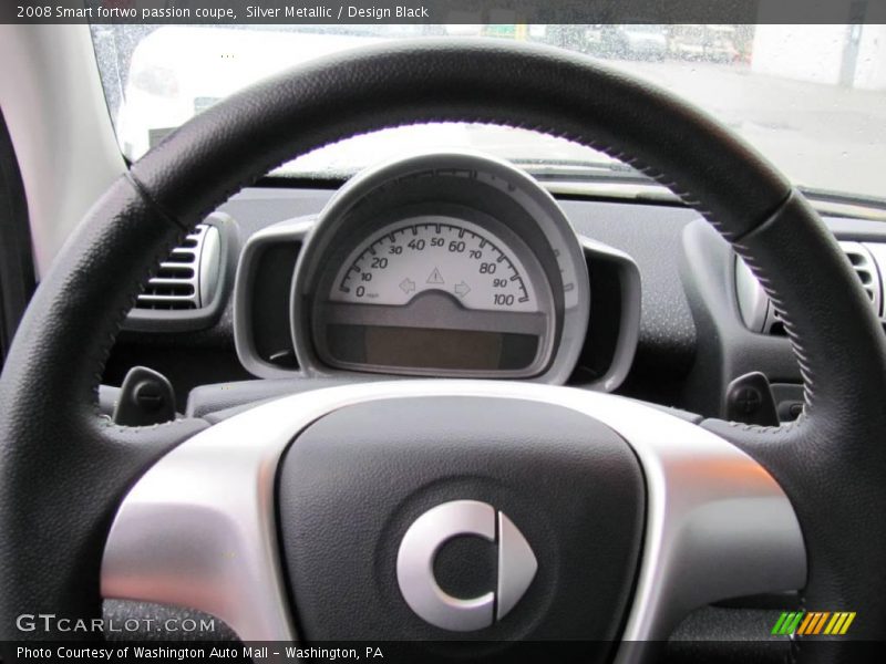 Silver Metallic / Design Black 2008 Smart fortwo passion coupe