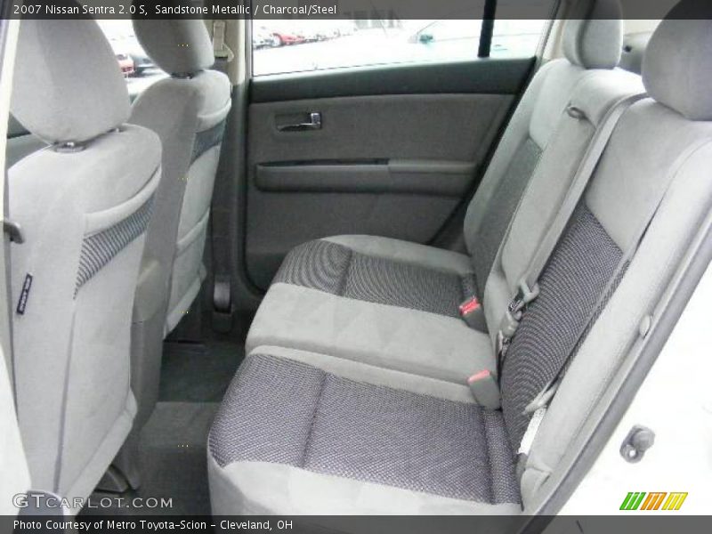 Sandstone Metallic / Charcoal/Steel 2007 Nissan Sentra 2.0 S