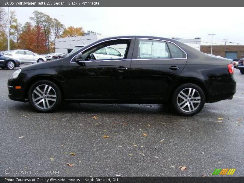 Black / Anthracite 2005 Volkswagen Jetta 2.5 Sedan