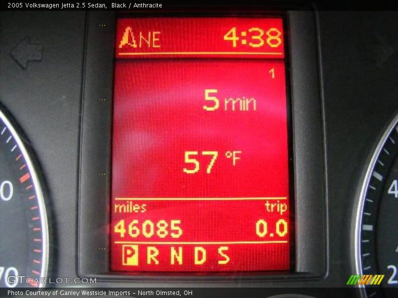Black / Anthracite 2005 Volkswagen Jetta 2.5 Sedan