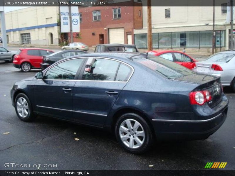Shadow Blue / Black 2006 Volkswagen Passat 2.0T Sedan