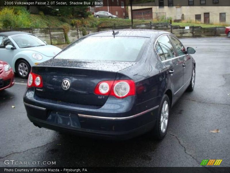 Shadow Blue / Black 2006 Volkswagen Passat 2.0T Sedan