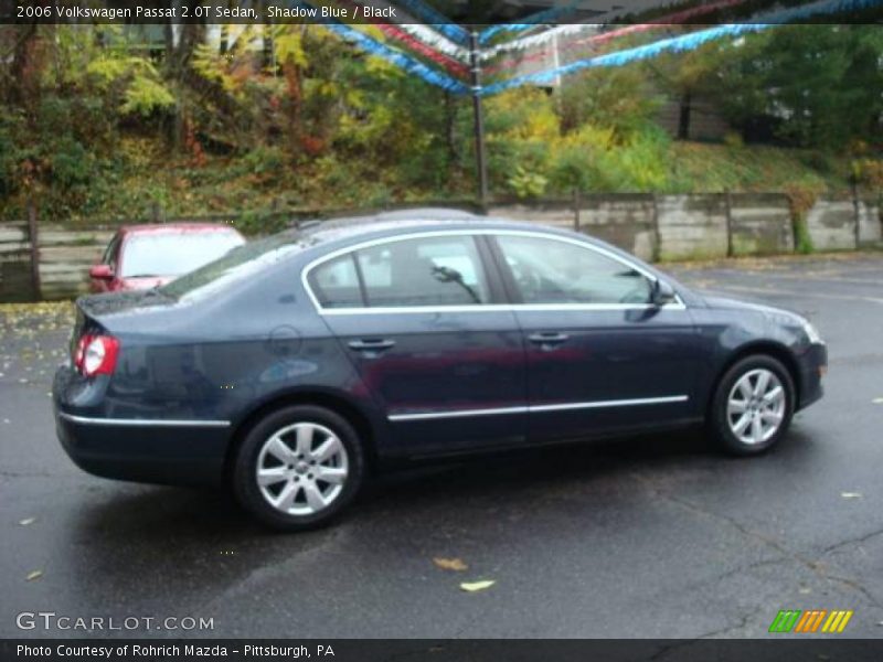 Shadow Blue / Black 2006 Volkswagen Passat 2.0T Sedan