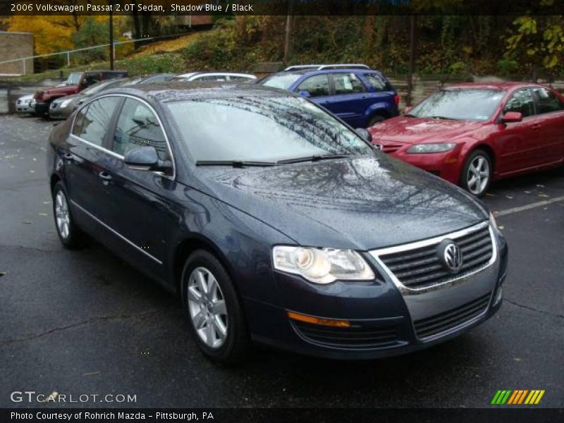 Shadow Blue / Black 2006 Volkswagen Passat 2.0T Sedan