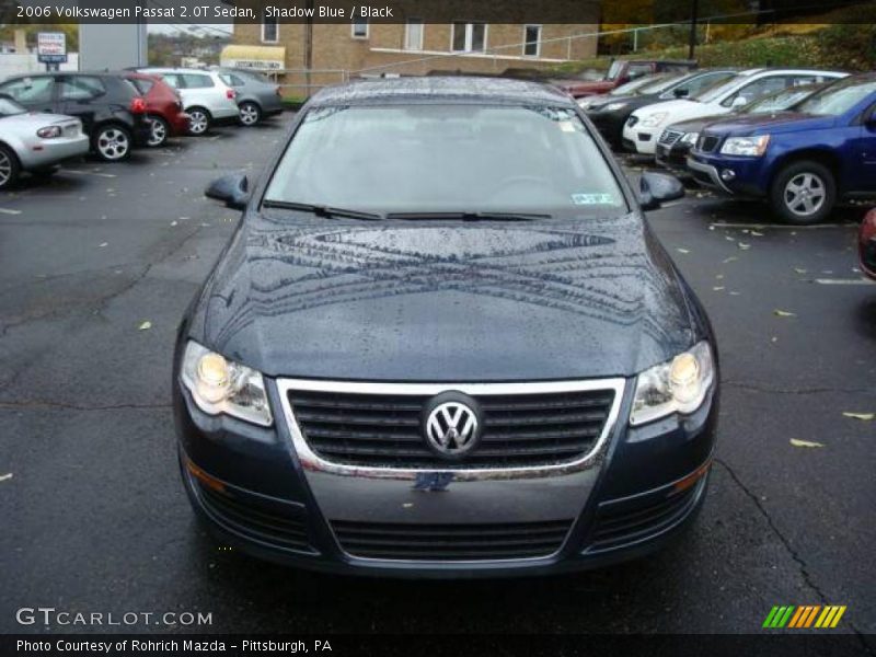 Shadow Blue / Black 2006 Volkswagen Passat 2.0T Sedan