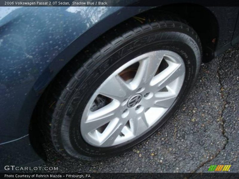 Shadow Blue / Black 2006 Volkswagen Passat 2.0T Sedan
