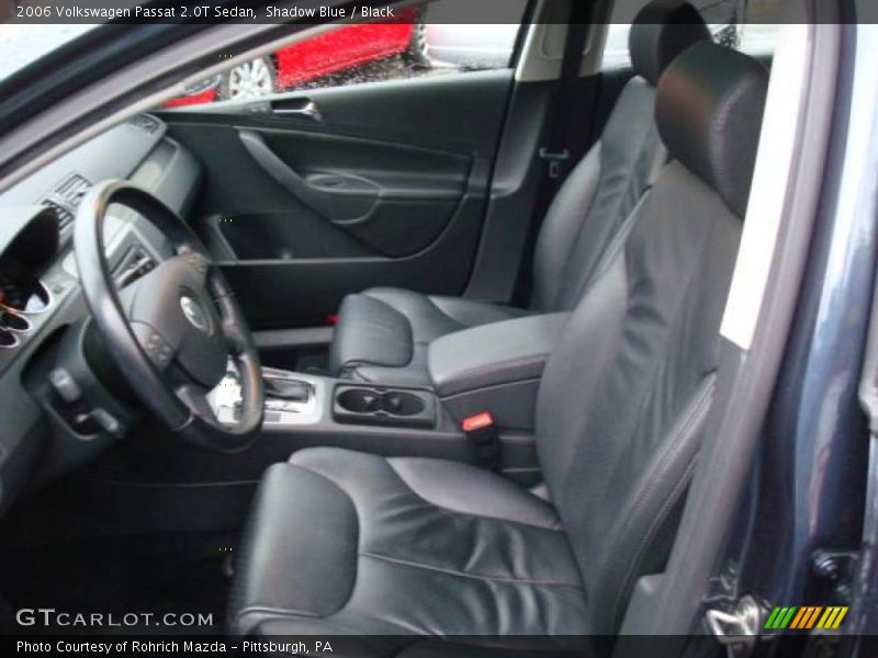 Shadow Blue / Black 2006 Volkswagen Passat 2.0T Sedan