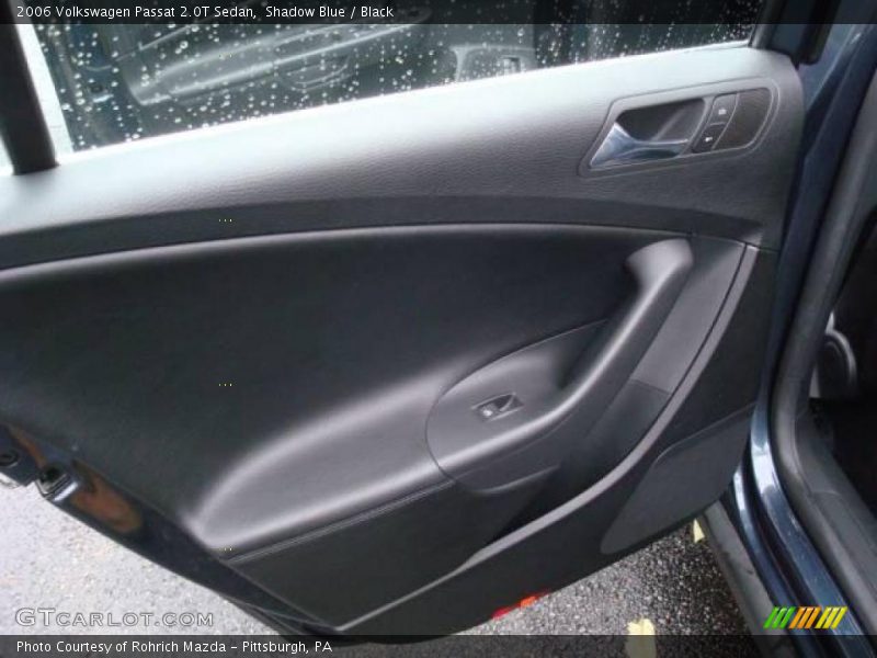 Shadow Blue / Black 2006 Volkswagen Passat 2.0T Sedan