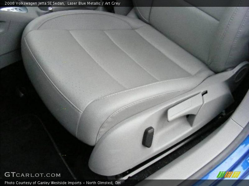 Laser Blue Metallic / Art Grey 2008 Volkswagen Jetta SE Sedan