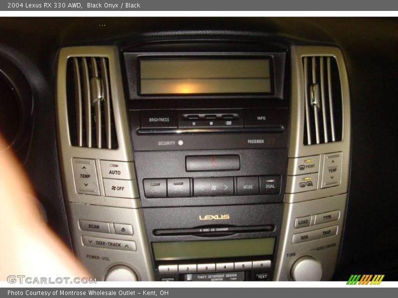 Black Onyx / Black 2004 Lexus RX 330 AWD