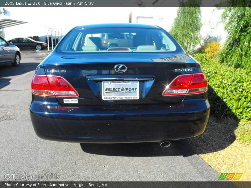 Blue Onyx Pearl / Ash Gray 2005 Lexus ES 330