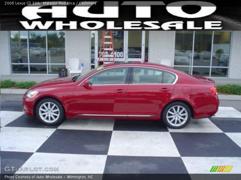Matador Red Mica / Cashmere 2006 Lexus GS 300