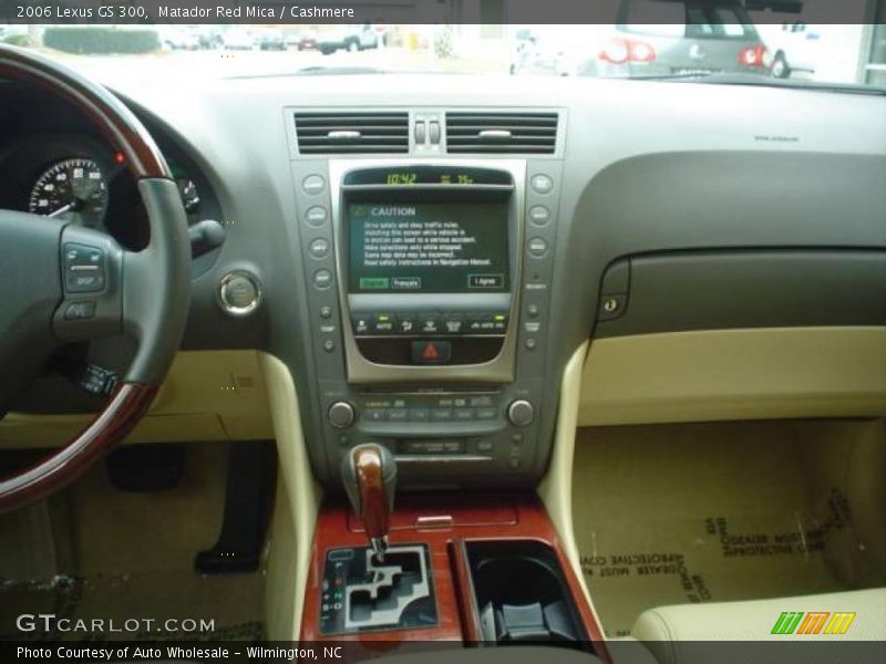 Matador Red Mica / Cashmere 2006 Lexus GS 300