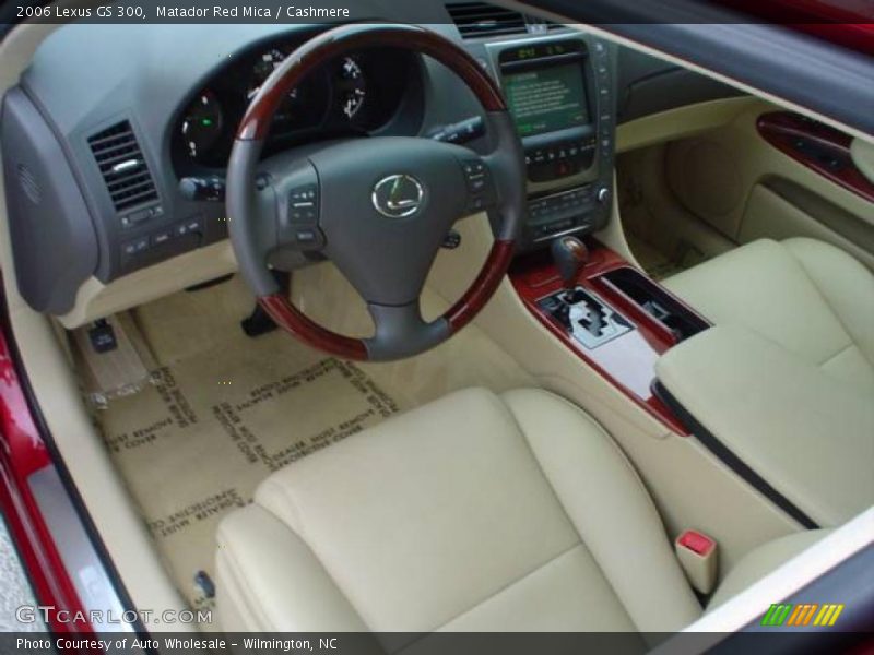 Matador Red Mica / Cashmere 2006 Lexus GS 300