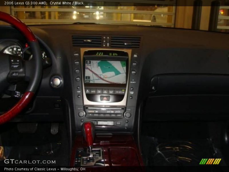 Crystal White / Black 2006 Lexus GS 300 AWD