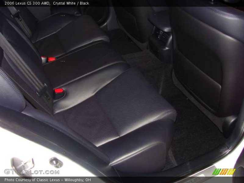 Crystal White / Black 2006 Lexus GS 300 AWD