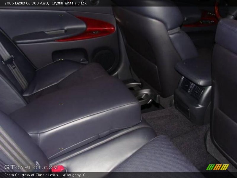 Crystal White / Black 2006 Lexus GS 300 AWD