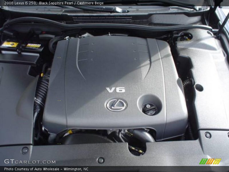 Black Sapphire Pearl / Cashmere Beige 2008 Lexus IS 250